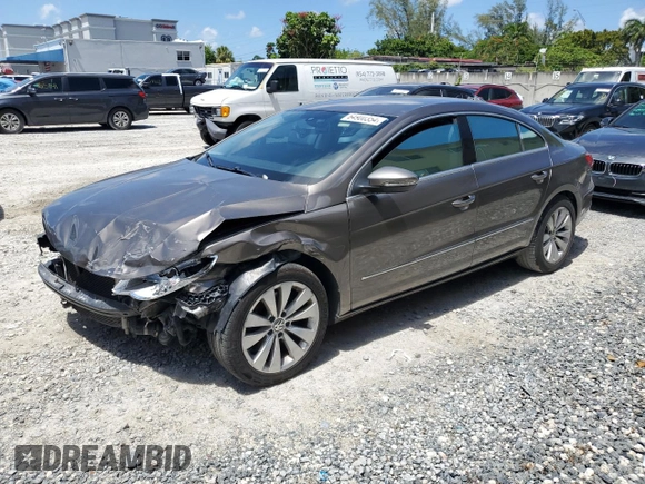 2012 Volkswagen CC Sport PZEV with VIN WVWMP7AN4CE516224, listed as a Copart auction lot 64900354 with 101,533 mi miles and Salvage Title. Bid and sale history available at carsss.com. Image 1.