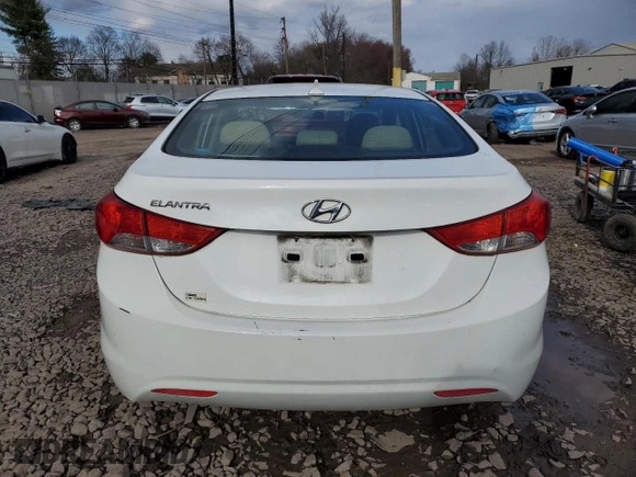 2013 Hyundai Elantra Limited with VIN 5NPDH4AE3DH341980, listed as a Copart auction lot 50738465 with 179,913 mi miles and Salvage Title. Bid and sale history available at DreamBid. Image 6.