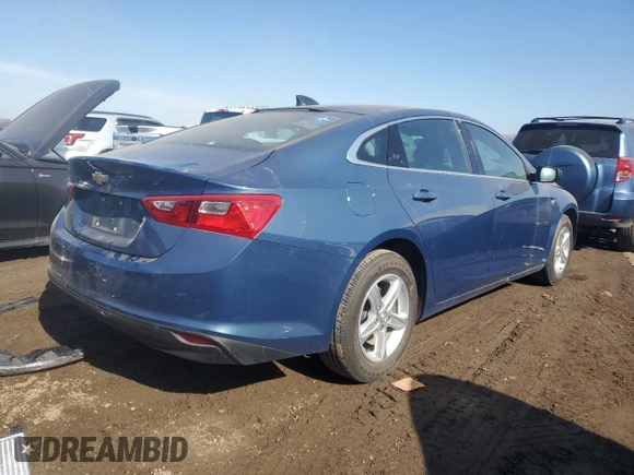 2024 Chevrolet Malibu LS with VIN 1G1ZC5ST8RF125575, listed as a Copart auction lot 48597765 with 8,735 mi miles and Salvage Title. Bid and sale history available at DreamBid. Image 3.