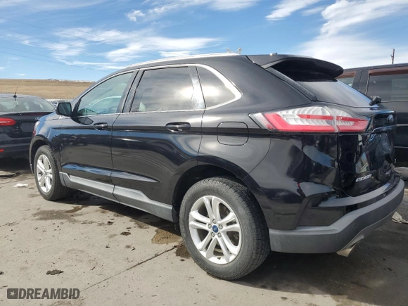 2019 Ford Edge SEL with VIN 2FMPK4J97KBB57258, listed as a Copart auction lot 43275635 with NaN miles and Salvage Title. Bid and sale history available at carsss.com. Image 2.