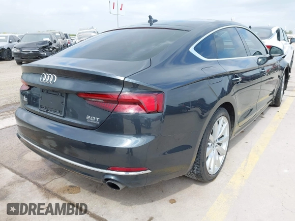 2018 Audi A5 Sportback Premium z VIN WAUANCF5XJA022221, wystawiony jako IAAI lot #42041410 z przebiegiem 94 851 mil mil oraz . Historia ofert i sprzedaży dostępna na DreamBid. Obrazek 4.