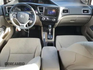 2015 Honda Civic EX with VIN 19XFB2F80FE023355, listed as a Copart auction lot 50503535 with 92,470 mi miles and Salvage Title. Bid and sale history available at DreamBid. Image 8.