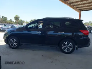 2017 Nissan Pathfinder SV with VIN 5N1DR2MM0HC650422, listed as a IAAI auction lot 42294539 with 104,480 mi miles and . Bid and sale history available at DreamBid. Image 14.