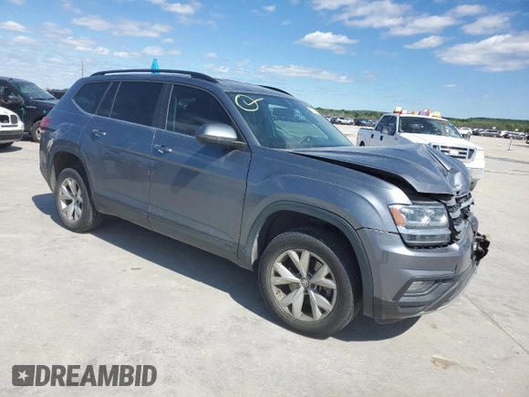 2020 Volkswagen Atlas SE with VIN 1V2DP2CA8LC500101, listed as a Copart auction lot 48404194 with 58,287 mi miles and . Bid and sale history available at DreamBid. Image 4.
