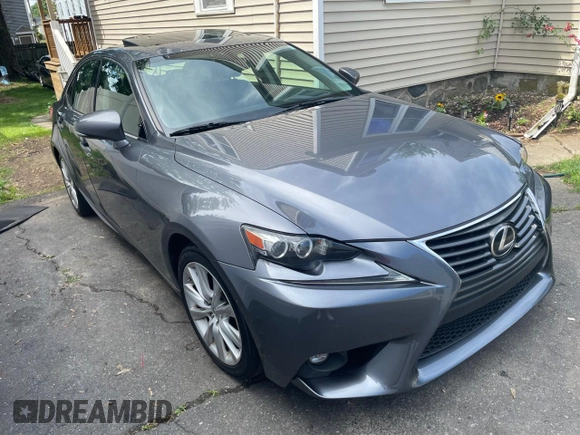 2015 Lexus IS 250 with VIN JTHCF1D20F5018151, listed as a Copart auction lot 63795745 with 130,962 mi miles and Salvage title. Bid and sale history available at DreamBid. Image 1.