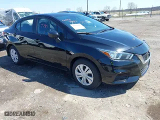 2021 Nissan Versa S with VIN 3N1CN8DV9ML920546, listed as a IAAI auction lot 41937787 with 44,109 mi miles. Bid and sale history available at carsss.com. Image 1.
