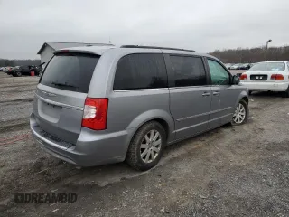 2015 Chrysler Town & Country Touring with VIN 2C4RC1BG4FR618919, listed as a Copart auction lot 48545904 with 93,308 mi miles and Salvage Title. Bid and sale history available at carsss.com. Image 3.