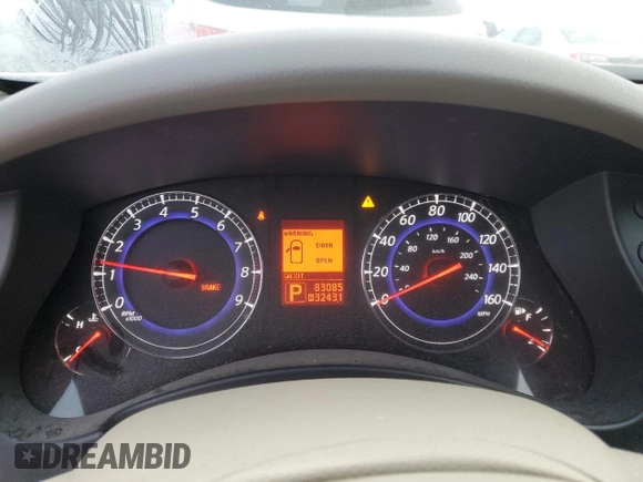 2010 Infiniti EX Journey with VIN JN1AJ0HR8AM750635, listed as a Copart auction lot 42401975 with 133,712 mi miles and Clean Title. Bid and sale history available at DreamBid. Image 9.
