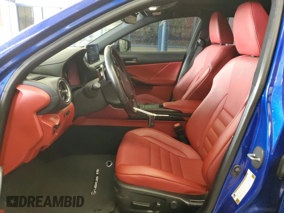 2022 Lexus IS 300 F Sport z VIN JTHG81F28N5048165, wystawiony jako Copart lot #55706955 z przebiegiem 41 204 mil mil oraz Czysty tytuł • Clean title. Historia ofert i sprzedaży dostępna na DreamBid. Obrazek 7.