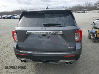 2021 Ford Explorer Platinum with VIN 1FM5K8HC1MGB57882, listed as a Copart auction lot 47325365 with 61,344 mi miles and Salvage Title. Bid and sale history available at carsss.com. Image 6.