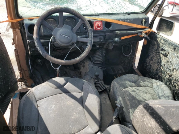 1988 Suzuki Samurai with VIN JS4JC51C6J4271251, listed as a Copart auction lot 44574795 with 14,542 mi miles and Salvage Title. Bid and sale history available at carsss.com. Image 8.
