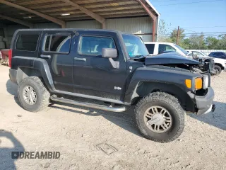 2009 Hummer H3 SUV with VIN 5GTEN13E298131300, listed as a Copart auction lot 64903633 with 159,846 mi miles and Salvage Title. Bid and sale history available at carsss.com. Image 4.
