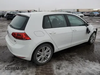 2015 Volkswagen Golf TSI S z VIN 3VW117AU8FM004103, wystawiony jako Copart lot #87642695 z przebiegiem 128 704 mil mil oraz Szkoda całkowita • Salvage title. Historia ofert i sprzedaży dostępna na DreamBid. Obrazek 3.
