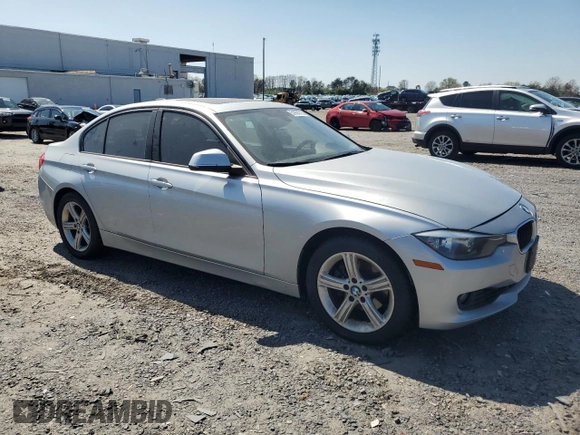 2013 BMW 3 Series 328i xDrive with VIN WBA3B5G59DNP41131, listed as a Copart auction lot 51604715 with 0 mi miles and Clean Title. Bid and sale history available at carsss.com. Image 4.