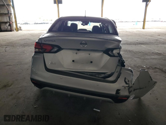 2020 Nissan Versa S with VIN 3N1CN8DVXLL905598, listed as a Copart auction lot 45409355 with 81,744 mi miles and Salvage Title. Bid and sale history available at DreamBid. Image 6.