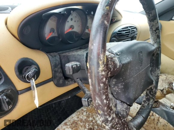 1998 Porsche Boxster с VIN WP0CA2987WU623387, выставлен на аукционе Copart как лот 76859594 с пробегом Не указан миль и Списание • Salvage title. История ставок и продаж доступна на DreamBid. Изображение 9.