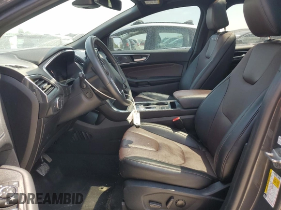 2021 Ford Edge Titanium with VIN 2FMPK4K96MBA55094, listed as a Copart auction lot 60990145 with 30,400 mi miles and Clean title. Bid and sale history available at DreamBid. Image 7.