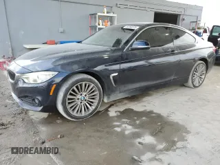 2015 BMW 4 Series 428i xDrive with VIN WBA3N5C51FK197659, listed as a Copart auction lot 45290375 with 77,068 mi miles and Salvage Title. Bid and sale history available at carsss.com. Image 1.