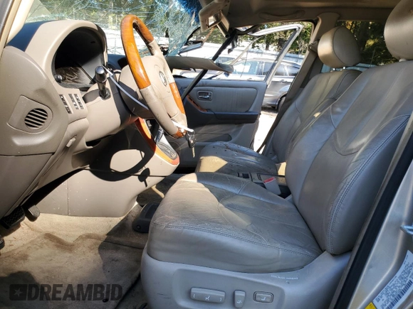 2003 Lexus RX 300 with VIN JTJGF10U430155240, listed as a Copart auction lot 76406564 with 0 mi miles and Salvage Title. Bid and sale history available at carsss.com. Image 7.