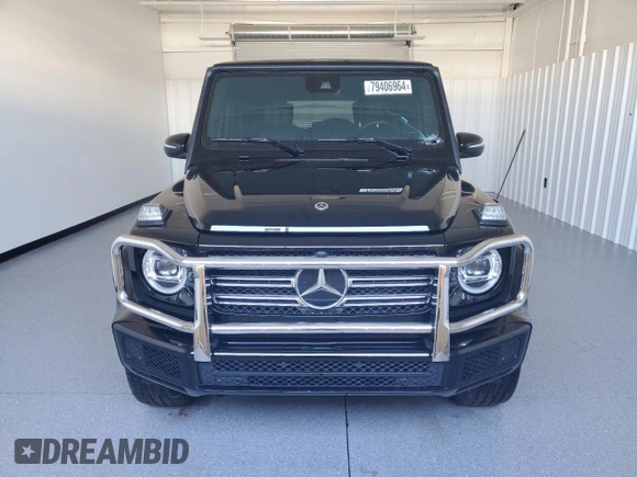 2022 Mercedes-Benz G 550 with VIN W1NYC6BJ6NX457809, listed as a Copart auction lot 79406964 with 11,185 mi miles and Salvage Title. Bid and sale history available at DreamBid. Image 5.