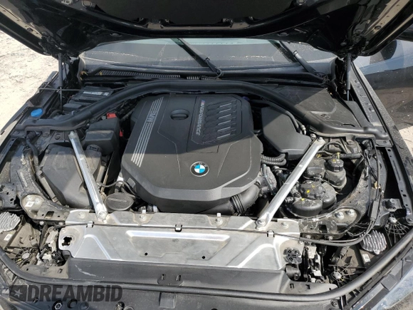 2023 BMW 4 Series M440i with VIN WBA63AW04PFP17973, listed as a Copart auction lot 63539124 with 23,425 mi miles and Salvage title. Bid and sale history available at DreamBid. Image 11.