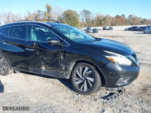 2015 Nissan Murano SL with VIN 5N1AZ2MG3FN278847, listed as a IAAI auction lot 41087917 with 133,080 mi miles. Bid and sale history available at carsss.com. Image 6.