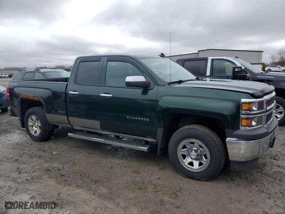 2015 Chevrolet Silverado 1500 Work Truck with VIN 1GCVKPEH3FZ211091, listed as a Copart auction lot 52531665 with 217,440 mi miles and Clean Title. Bid and sale history available at carsss.com. Image 4.