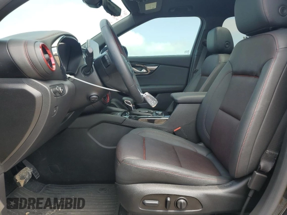 2023 Chevrolet Blazer RS с VIN 3GNKBERS5PS228459, выставлен на аукционе Copart как лот 54530205 с пробегом 9 379 миль миль и Списание • Salvage title. История ставок и продаж доступна на DreamBid. Изображение 7.