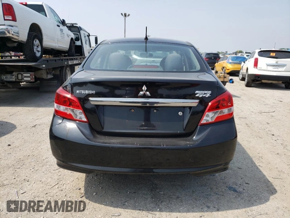 2017 Mitsubishi Mirage ES with VIN ML32F3FJ3HHF14887, listed as a Copart auction lot 59653935 with 115,787 mi miles and Clean title. Bid and sale history available at DreamBid. Image 6.