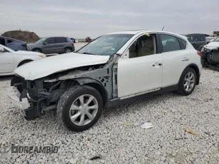 2010 Infiniti EX Journey with VIN JN1AJ0HP8AM701028, listed as a Copart auction lot 42375025 with 112,034 mi miles and Salvage Title. Bid and sale history available at carsss.com. Image 1.