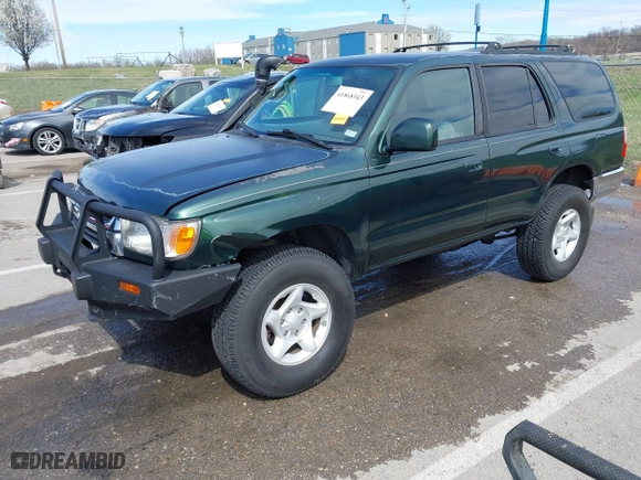 2001 Toyota 4Runner SR5 with VIN JT3HN86R919052107, listed as a IAAI auction lot 41868343 with 248,973 mi miles. Bid and sale history available at carsss.com. Image 2.