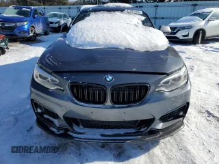 2017 BMW 2 Series M240i xDrive with VIN WBA2G3C3XHV986824, listed as a Copart auction lot 41474505 with 44,137 mi miles and Salvage Title. Bid and sale history available at carsss.com. Image 5.