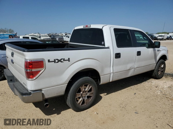 2014 Ford F-150 XL with VIN 1FTFW1EF1EKE02424, listed as a Copart auction lot 49651275 with 193,466 mi miles and Salvage Title. Bid and sale history available at carsss.com. Image 3.
