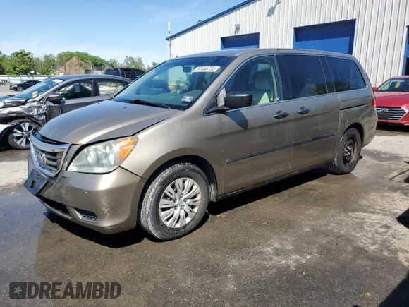 2010 Honda Odyssey LX с VIN 5FNRL3H22AB062671, выставлен на аукционе Copart как лот 57466735 с пробегом 193 274 миль миль и Списание • Salvage title. История ставок и продаж доступна на DreamBid. Изображение 1.