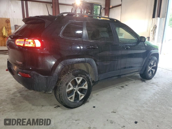 2016 Jeep Cherokee Trailhawk with VIN 1C4PJMBS7GW337774, listed as a Copart auction lot 55184885 with 161,567 mi miles and Salvage title. Bid and sale history available at DreamBid. Image 3.