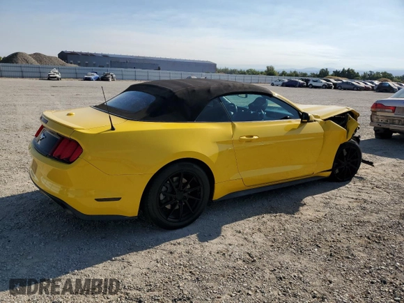 2015 Ford Mustang EcoBoost Premium with VIN 1FATP8UH0F5409589, listed as a Copart auction lot 63859335 with 124,973 mi miles and Salvage title. Bid and sale history available at DreamBid. Image 3.