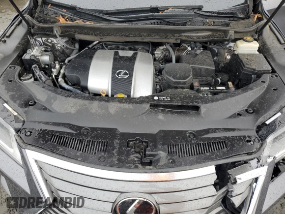 2017 Lexus RX 350 with VIN 2T2ZZMCA3HC035850, listed as a Copart auction lot 44435685 with 46,516 mi miles and Salvage Title. Bid and sale history available at DreamBid. Image 12.