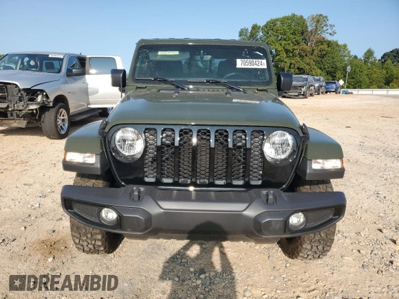 2023 Jeep Gladiator Willys z VIN 1C6HJTAG5PL574414, wystawiony jako Copart lot #70590424 z przebiegiem 11 681 mil mil oraz Szkoda całkowita • Salvage title. Historia ofert i sprzedaży dostępna na DreamBid. Obrazek 5.