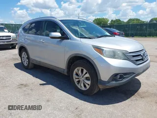2012 Honda CR-V EX-L z VIN JHLRM4H75CC000182, wystawiony jako IAAI lot #42632232 z przebiegiem 201 228 mil mil oraz . Historia ofert i sprzedaży dostępna na DreamBid. Obrazek 1.