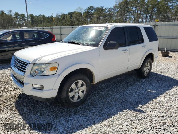 2010 Ford Explorer XLT with VIN 1FMEU7DE4AUA30133, listed as a Copart auction lot 49826815 with 118,096 mi miles and Salvage Title. Bid and sale history available at DreamBid. Image 1.