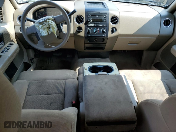 2005 Ford F-150 XLT with VIN 1FTPW12535KE13263, listed as a Copart auction lot 56629615 with 229,122 mi miles and Non repairable. Bid and sale history available at DreamBid. Image 8.