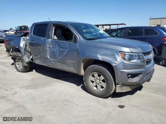 2020 Chevrolet Colorado 2WD Work Truck with VIN 1GCGSBEN0L1103474, listed as a Copart auction lot 48701255 with 86,729 mi miles and Salvage Title. Bid and sale history available at carsss.com. Image 4.