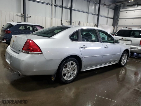 2012 Chevrolet Impala LT Retail with VIN 2G1WB5E36C1322325, listed as a Copart auction lot 87945955 with NaN miles and Salvage Title. Bid and sale history available at carsss.com. Image 3.