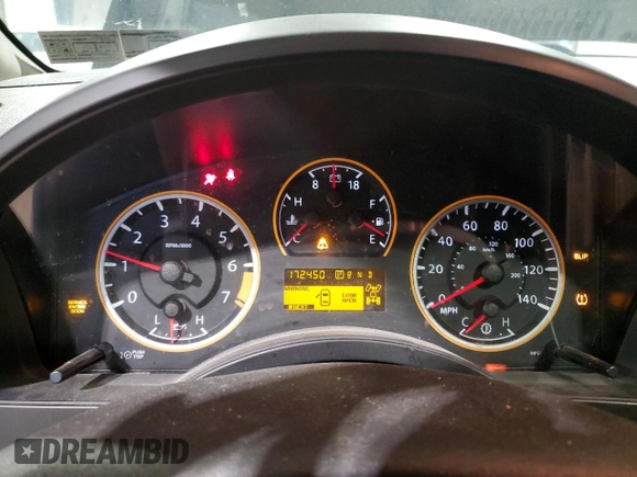 2013 Nissan Titan Pro-4X с VIN 1N6AA0EC1DN301354, выставлен на аукционе Copart как лот 45233045 с пробегом 172 450 миль миль и Списание • Salvage title. История ставок и продаж доступна на DreamBid. Изображение 9.