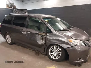 2015 Toyota Sienna XLE with VIN 5TDYK3DC3FS677780, listed as a IAAI auction lot 42155459 with 102,355 mi miles. Bid and sale history available at carsss.com. Image 6.