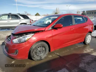 2017 Hyundai Accent SE with VIN KMHCT5AE2HU363427, listed as a Copart auction lot 48411935 with 75,274 mi miles and Salvage Title. Bid and sale history available at DreamBid. Image 1.