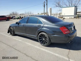 2013 Mercedes-Benz S-Class S 63 AMG with VIN WDDNG7EB2DA512983, listed as a Copart auction lot 50145255 with 92,196 mi miles and Salvage Title. Bid and sale history available at carsss.com. Image 2.