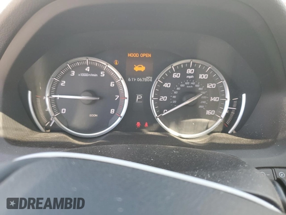 2016 Acura TLX V6 with VIN 19UUB2F39GA006183, listed as a Copart auction lot 50293505 with 67,804 mi miles and Salvage Title. Bid and sale history available at carsss.com. Image 9.