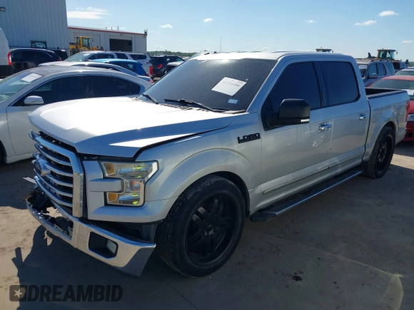 2016 Ford F-150 XL with VIN 1FTEW1CF5GKF16198, listed as a IAAI auction lot 42216480 with 137,189 mi miles and . Bid and sale history available at DreamBid. Image 2.