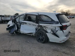 2024 Honda Odyssey Sport with VIN 5FNRL6H78RB025665, listed as a Copart auction lot 45693755 with Not Provided miles and Salvage Title. Bid and sale history available at DreamBid. Image 2.